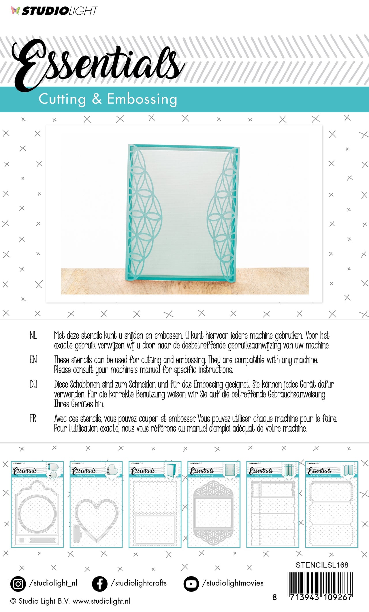 Studio Light Essentials Cutting & Embossing Die - 580298