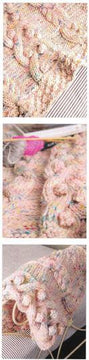 Chunky Cable and Bobbles Blanket