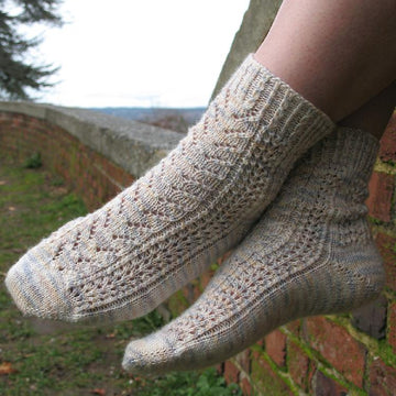 Feather Lace Socks