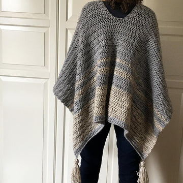 Crochet Ruana Pattern: Easy-Breezy Crochet Ruana