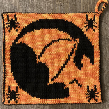 Spooky Bat Pot Holder
