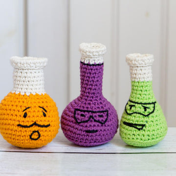 Chemistry lab flask set