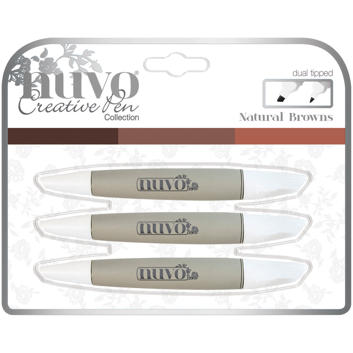 Tonic Studios Nuvo Creative Pen Collection - Natural Browns