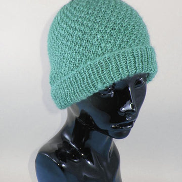 Double Moss (Seed) Stitch Beanie Hat
