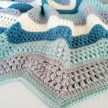 Calming Puff Wave Blanket