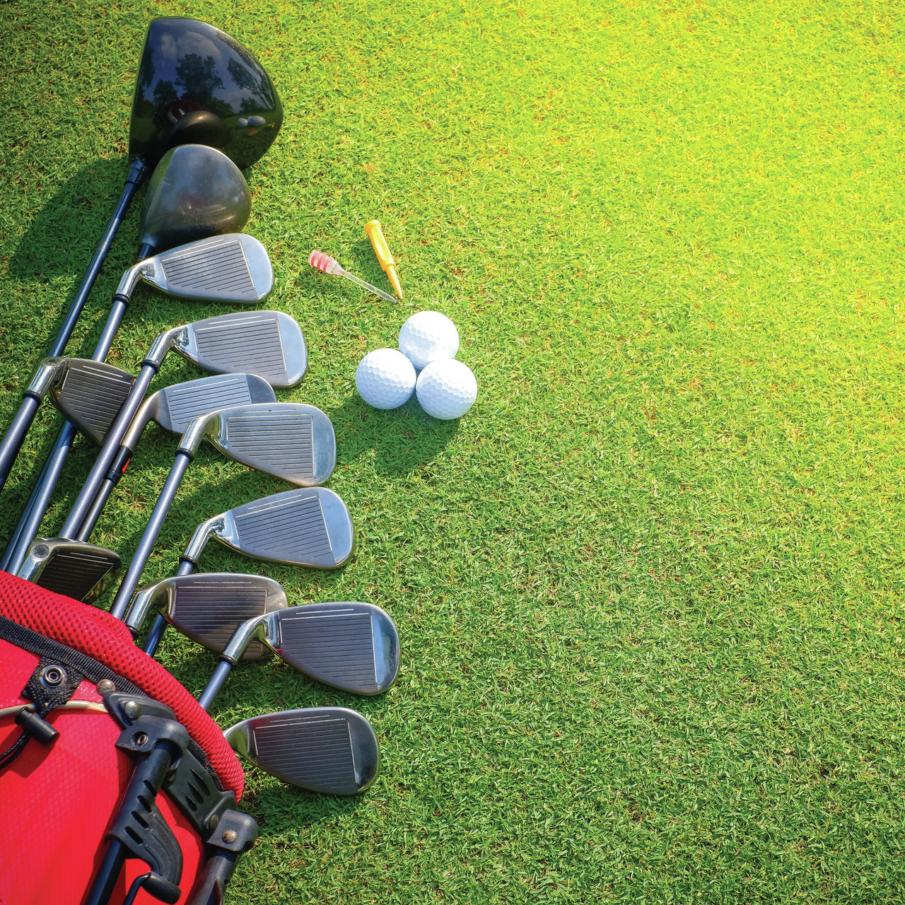 Reminisce Golf Double-Sided Cardstock 12"X12" 25/Pkg - Fairway