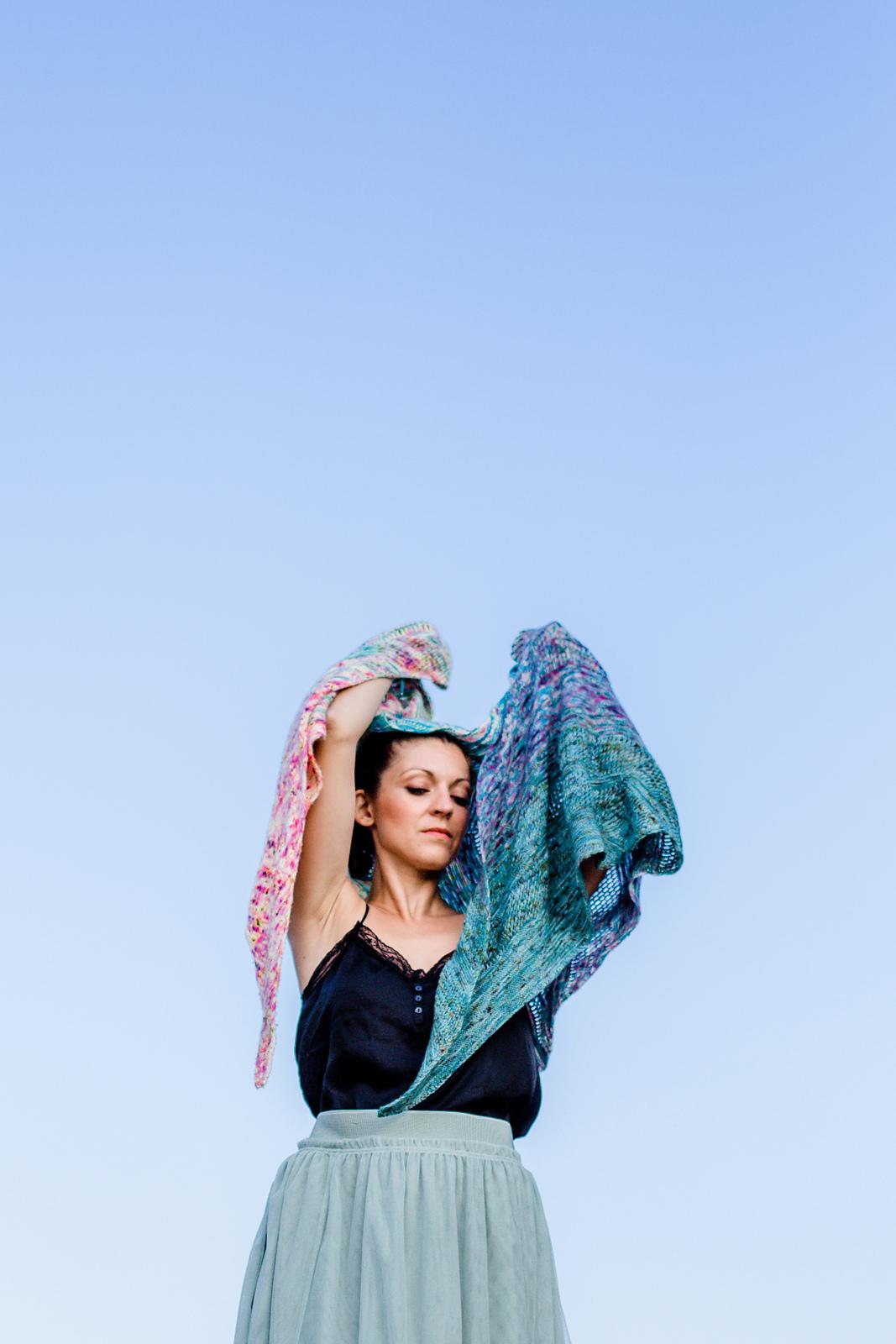 Chamarel Shawl