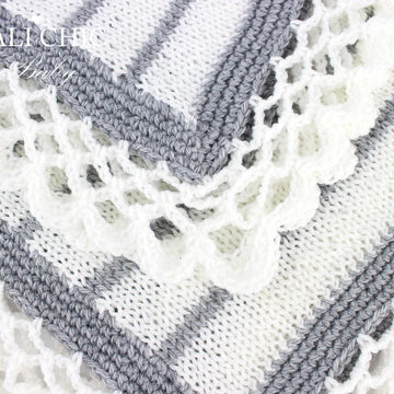 Crystal Lace Baby Blanket #68