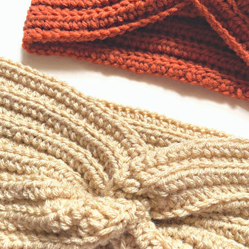 Knit Look Twist Ear Warmer