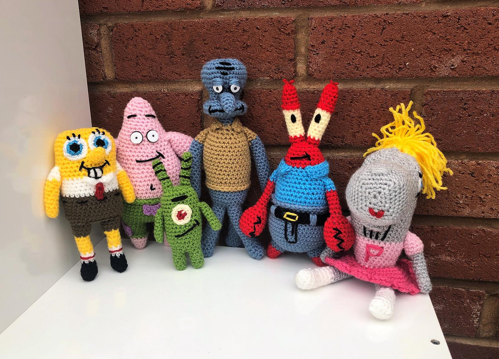 Sponge Bob Square Pants Crochet Pattern