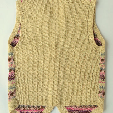 Spot tuxedo waistcoat