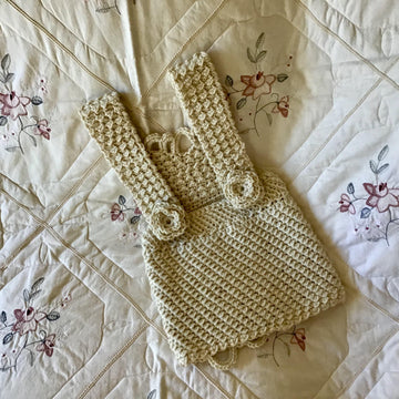 Lavender Lamb Pinafore