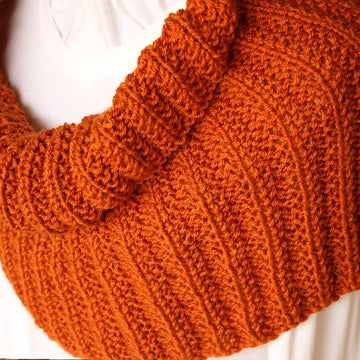 Seeded Rib Cowl