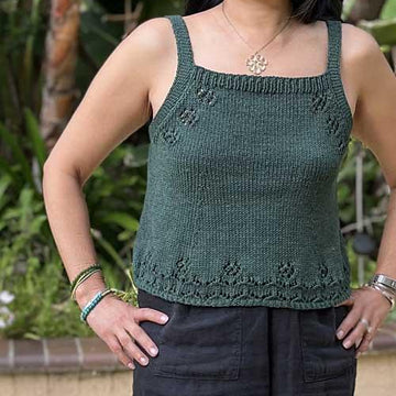 #351 Eyelet Detail Tank