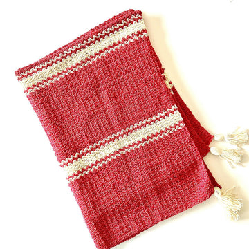 Candy Cane Baby Blanket