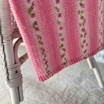 'Petal' Baby Blanket and Throw