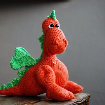 Fiery carroty dragon