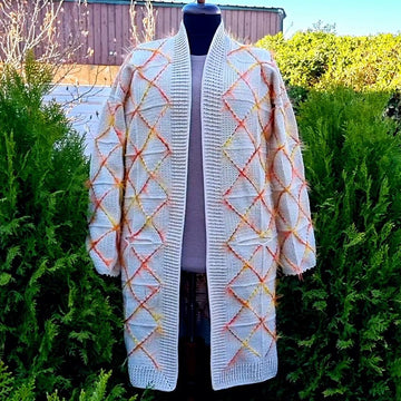 Crochet Cardigan with granny squares