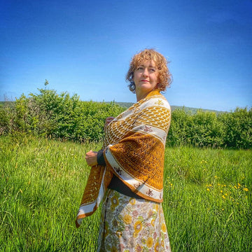 Tell it to the Bees Shawl