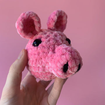 Crochet Pig Stress Ball