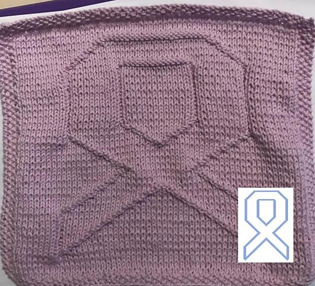 Nr. 192 Knæk Cancer bow 65 stitches