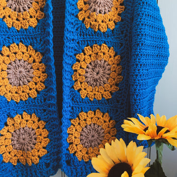 The Adult Sunflower Cardigan