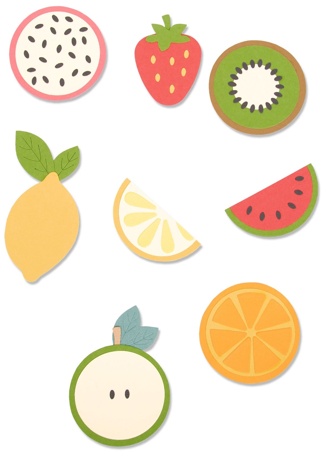Sizzix Bigz Die By Laura Kate - Fruit Shapes