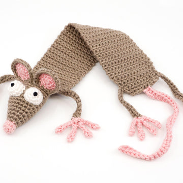 Rat Bookmark Crochet Pattern