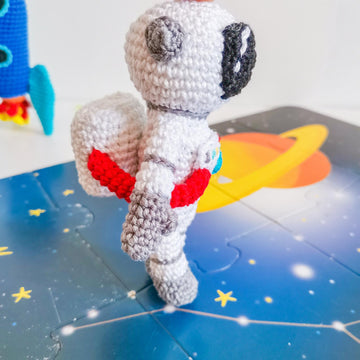 Astronaut and Rocket Ship Amigurumi Pattern