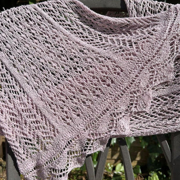 Snow Arrow Lace Scarf