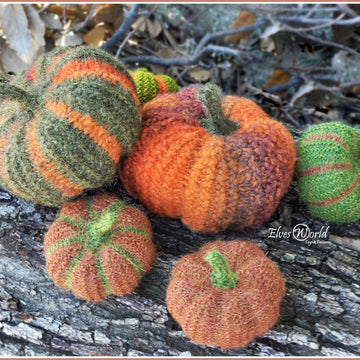 Pumpkin Knitting Pattern Easy Halloween Pumpkin Ornament