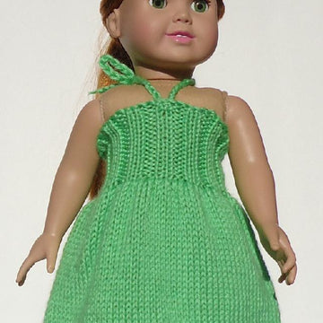 California Collection - Darling Dresses, Knitting Patterns fit American Girl and other 18-Inch Dolls