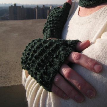 Erinn Fingerless Mitts & Cowl Set