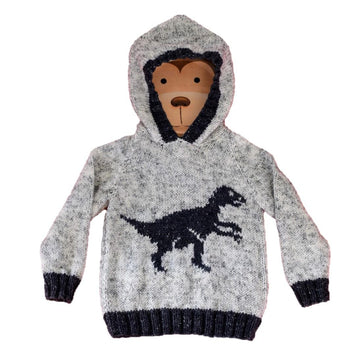 Dinosaur Hoodie - Velociraptor
