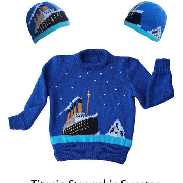 Steamship / Titanic Sweater & hat