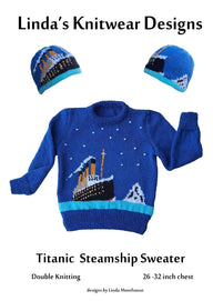 Steamship / Titanic Sweater & hat