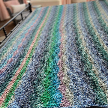 Water Lilies Afghan