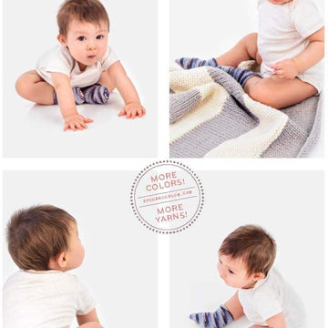Bundle Me Blankie & Sweetie Socks in Spud & Chloe - 9222 - Downloadable PDF