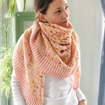 Sunshine Tulip Shawl