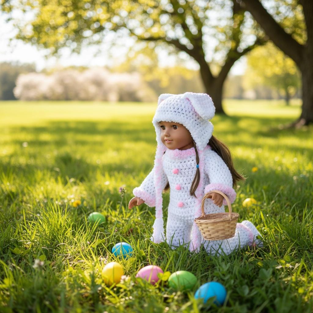 18" Doll Costume, Bunny