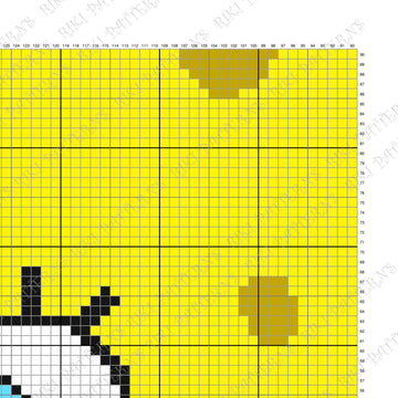 SpongeBob SquarePants Blanket Yellow Throw Bikini Bottom Stroller C2C CROCHET PATTERN