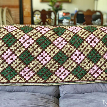 Argyle Lap Throw