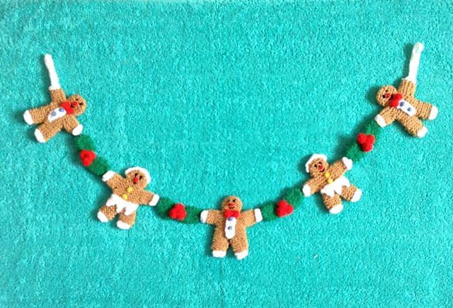 Gingerbread Man Garland