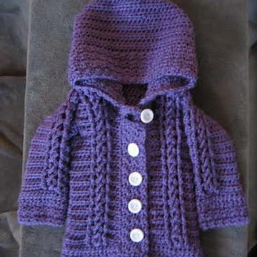 Chilly Cables Coatigan - Baby