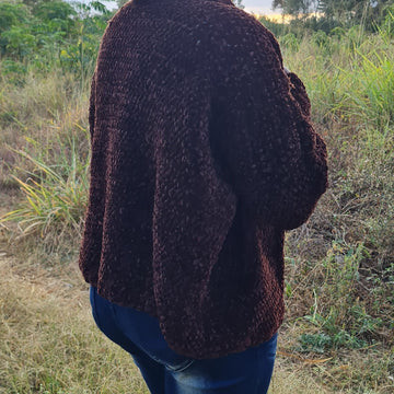 Velvety Slouchy Cardigan