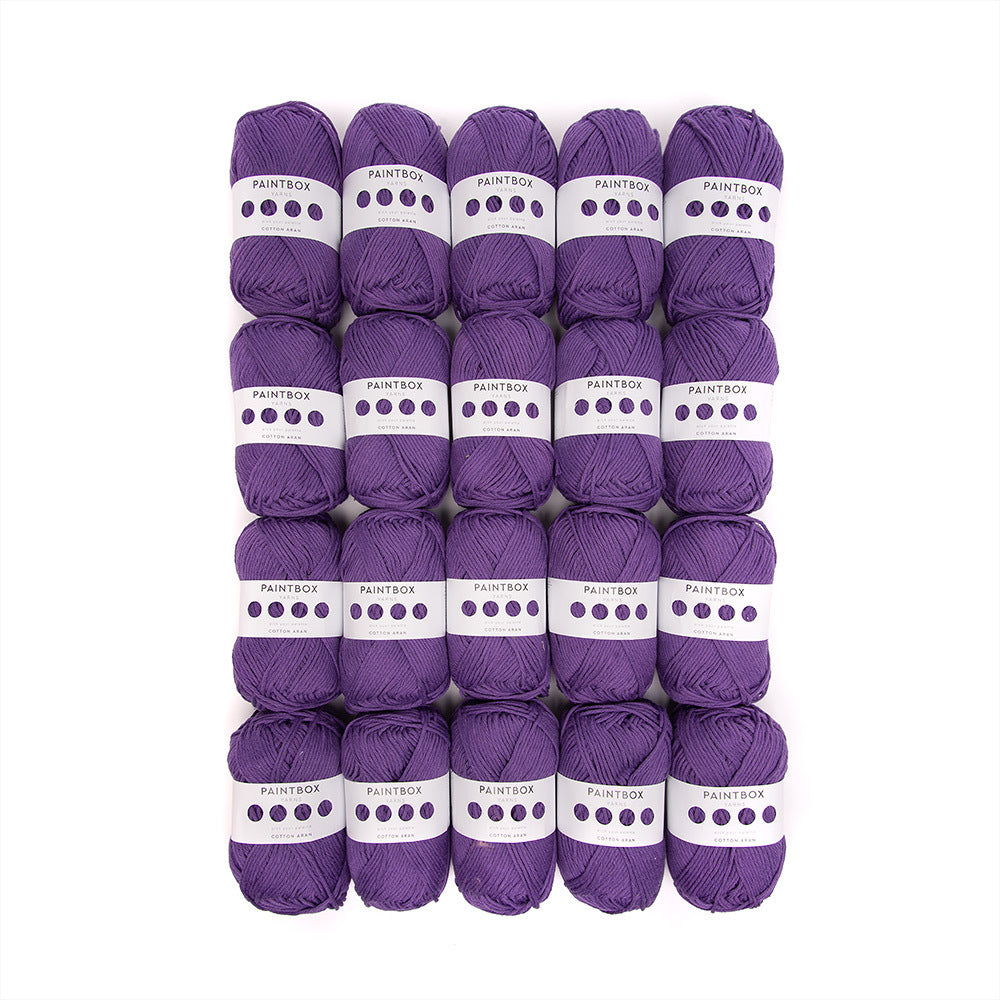 Paintbox Yarns Cotton Aran 20 Ball Value Pack