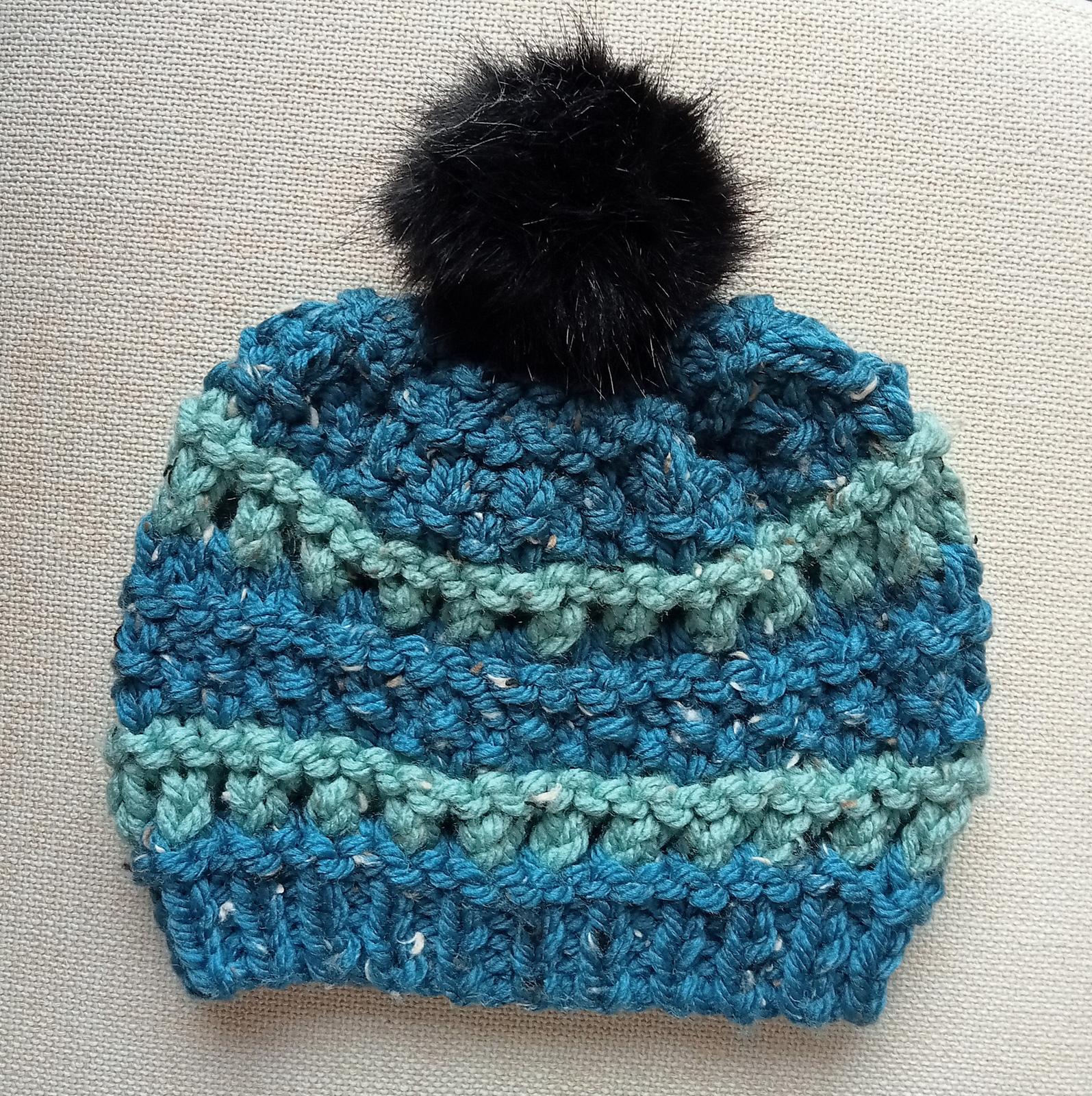 Greens and Blues Hat