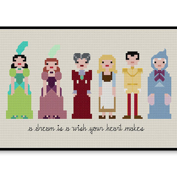 Cinderella - PDF Cross Stitch Pattern