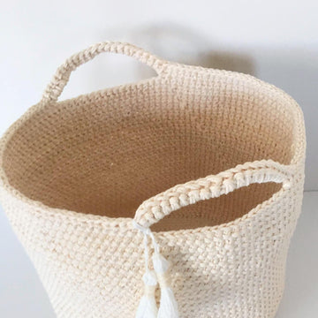 Boho Cottage Basket