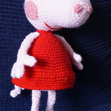 Crochet Pattern for the  Pig with Pep!